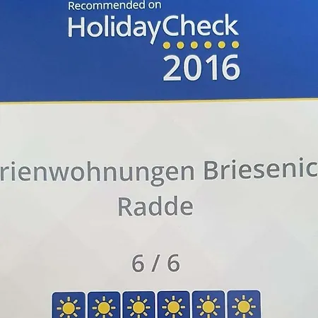 Briesenick-radde Pearl Prázdninový dům *